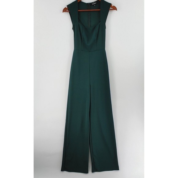 Lulu's Pants & Jumpsuits Lulus Jumpsuit Womens Xs Emerald Green
